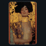 Gustav Klimt Judith Magnet<br><div class="desc">Magnet Gustav Klimt Judith. Ölmalerei auf Leinwand aus dem Jahr 1901. Gustav Klimts schöne Darstellung der biblischen Geschichte von Judith und Holofernes. Ideal für die Liebhaber der österreichischen Symbolik,  Klimt und der schönen Kunst.</div>