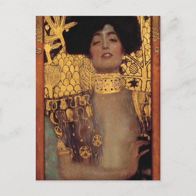 Gustav Klimt Judith Postcard Postkarte (Vorderseite)