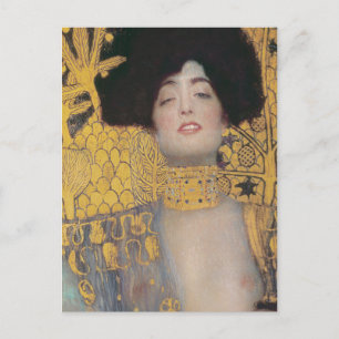 Gustav Klimt   Judith Postkarte