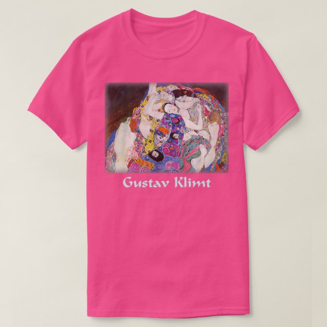 Gustav Klimt Jungfrau T-Shirt (Design vorne)