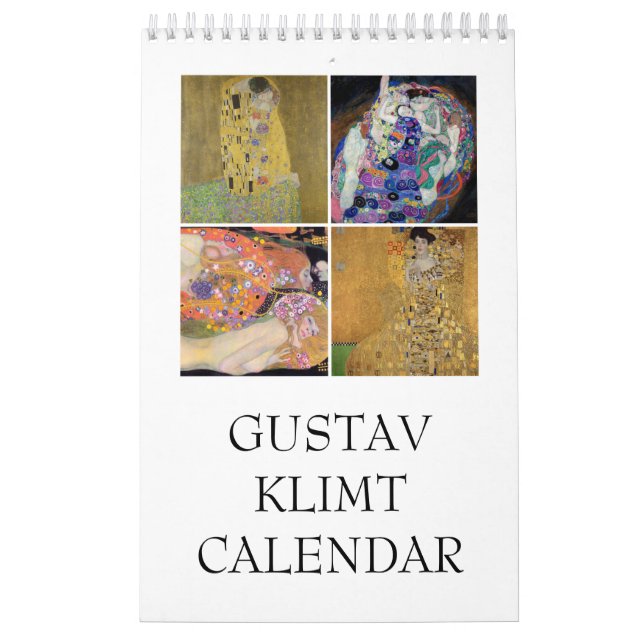 Gustav Klimt Kalender (Titelbild)