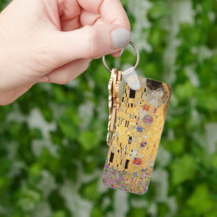 Gustav Klimt   Kiss, 1907-08 Schlüsselanhänger