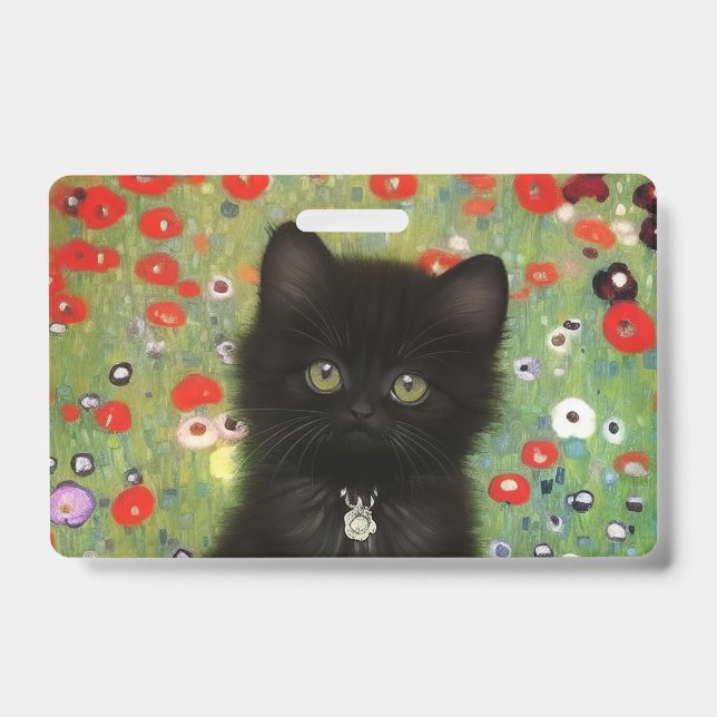 Gustav Klimt Kitten Ausweis (Vorderseite)