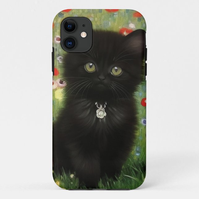 Gustav Klimt Kitten Case-Mate iPhone Hülle (Rückseite)