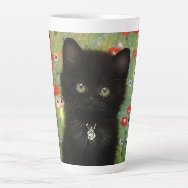 Gustav Klimt Kitten Milchtasse (Vorderseite)