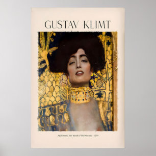 Gustav Klimt Kunstprint - Judith und Holofernes Ku Poster