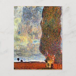 Gustav Klimt Kunstwerk, der große Poplar-Baum II Postkarte