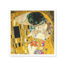 Gustav Klimt Kuss / Valentinstag Romantische Kunst