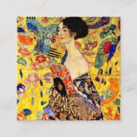 Gustav Klimt Lady mit Fan