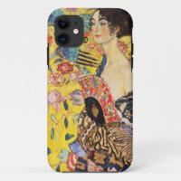 Gustav Klimt Lady mit Fan