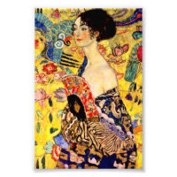 Gustav Klimt Lady mit Fan