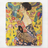 Gustav Klimt Lady mit Fan