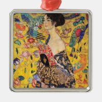 Gustav Klimt - Lady mit Fan