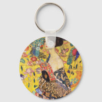 Gustav Klimt Lady mit Fan