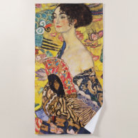 Gustav Klimt Lady mit Fan