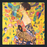 Gustav Klimt Lady mit Fan Vintage Jugendstil Poster<br><div class="desc">Gustav Klimt Lady mit Fan Vintage Jugendstil</div>