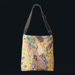 Gustav Klimt Lady mit Fan Vintage Jugendstil Tragetaschen Mit Langen Trägern<br><div class="desc">Gustav Klimt Lady mit Fan Vintage Jugendstil</div>