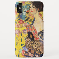 Gustav Klimt Lady mit Lüfter