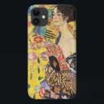 Gustav Klimt Lady mit Lüfter Case-Mate iPhone Hülle<br><div class="desc">Gustav Klimt Lady mit Fan-Telefongehäuse</div>