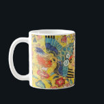 Gustav Klimt Lady mit Lüfter Kaffeetasse<br><div class="desc">Gustav Klimt Lady mit Lüfter</div>