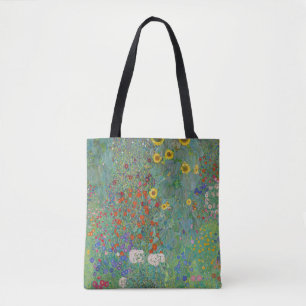 Gustav Klimt - Landgarten mit Sonnenblumen