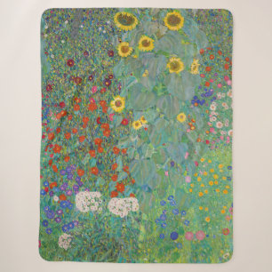 Gustav Klimt - Landgarten mit Sonnenblumen Sherpadecke
