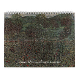 Gustav Klimt Landscapes Kalender