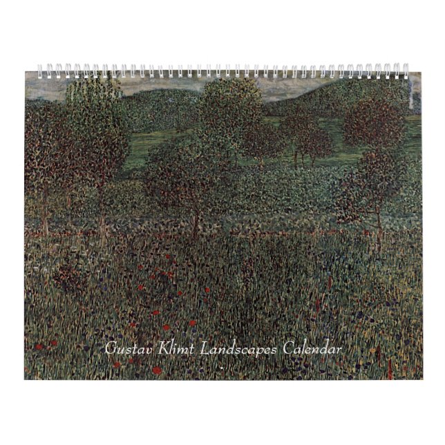 Gustav Klimt Landscapes Kalender (Titelbild)