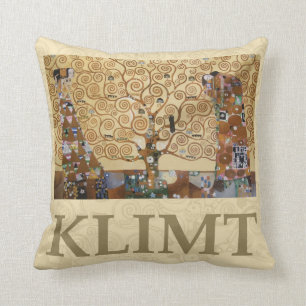 Gustav Klimt Lebensbaum Kissen