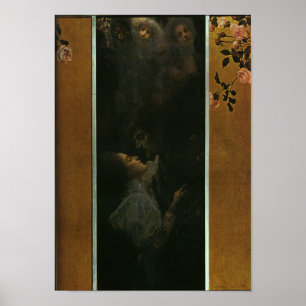 Gustav Klimt Liebe Poster
