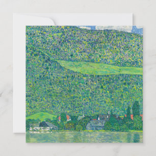 Gustav Klimt - Litzlberg am Attersee Dankeskarte