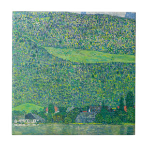 Gustav Klimt - Litzlberg am Attersee Fliese