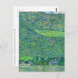 Gustav Klimt - Litzlberg am Attersee Postkarte