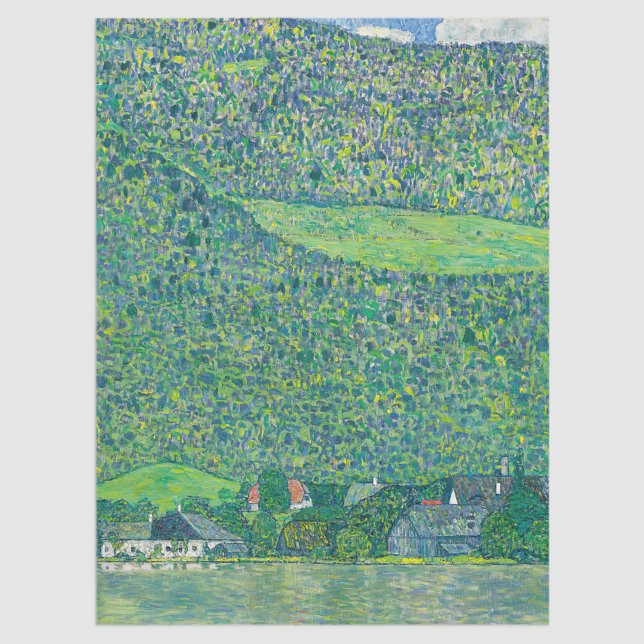 Gustav Klimt - Litzlberg am Attersee Seidenpapier (Von Creator hochgeladen)