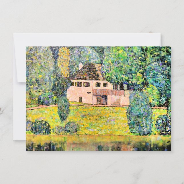 Gustav Klimt, Litzlbergkeller, Karte (Vorderseite)