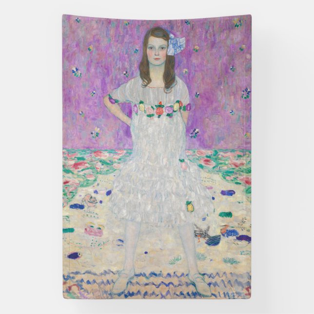 Gustav Klimt - Mada Primavesi Banner (Vertikal)