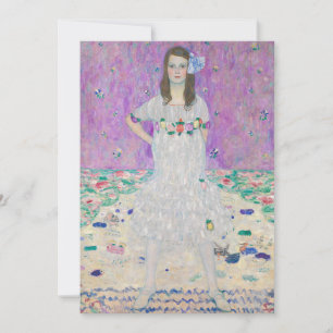 Gustav Klimt - Mada Primavesi Dankeskarte