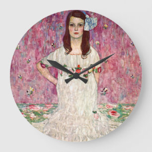 Gustav Klimt Mada Primavesi Große Wanduhr
