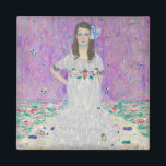 Gustav Klimt - Mada Primavesi Magnet<br><div class="desc">Mada Primavesi - Gustav Klimt,  Öl auf Leinwand,  1912-1913</div>