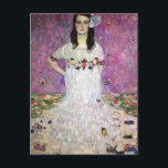 Gustav Klimt Mada Primavesi Postcard Postkarte<br><div class="desc">Gustav Klimt Mada Primavesi Postkarte. Ölmalerei auf Leinwand aus dem Jahr 1912. Mada Primavesi ist eines der auffälligsten Werke aus der späteren Zeit von Klimt. Ein großartiges Geschenk für Fans von Blume,  Symbolik und Gustav Klimt.</div>