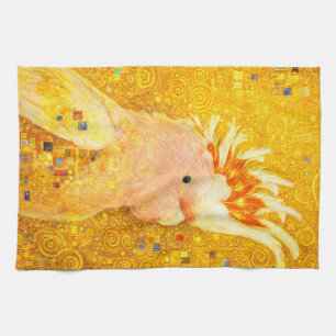 Gustav Klimt Major-Mitchell-Kakadu Geschirrtuch