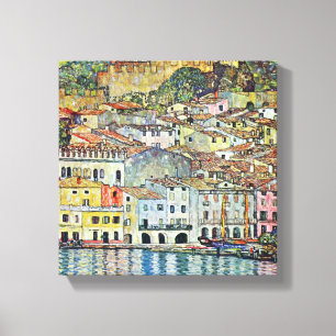 Gustav Klimt - Malcena beim Gardasee Leinwanddruck