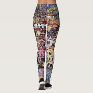 Gustav Klimt - Malcesine am Gardasee Italien Leggings