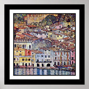 Gustav Klimt - Malcesine am Gardasee Italien Poster