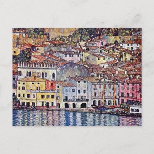Gustav Klimt - Malcesine am Gardasee Italien Postkarte