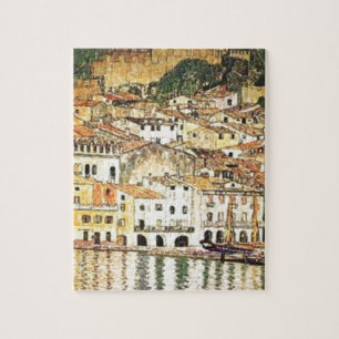 Gustav Klimt - Malcesine am Gardasee Puzzle