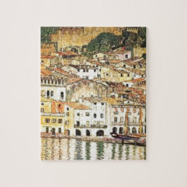 Gustav Klimt - Malcesine auf See Garda Puzzle