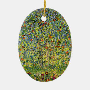 Gustav Klimt Malerei Jugendstil Der Apfelbaum Keramikornament