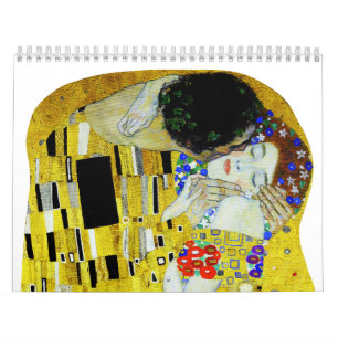 Gustav Klimt Malkunst Kalender