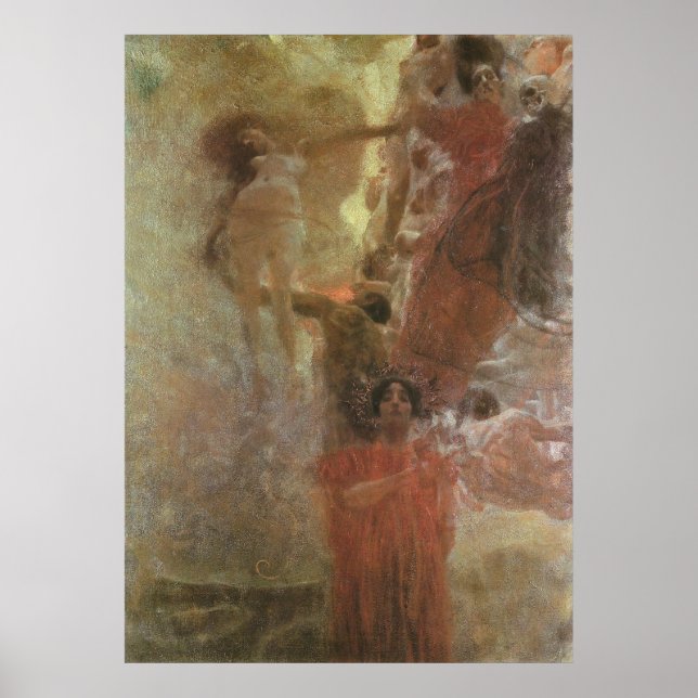Gustav Klimt ~ Medicine Poster (Vorne)